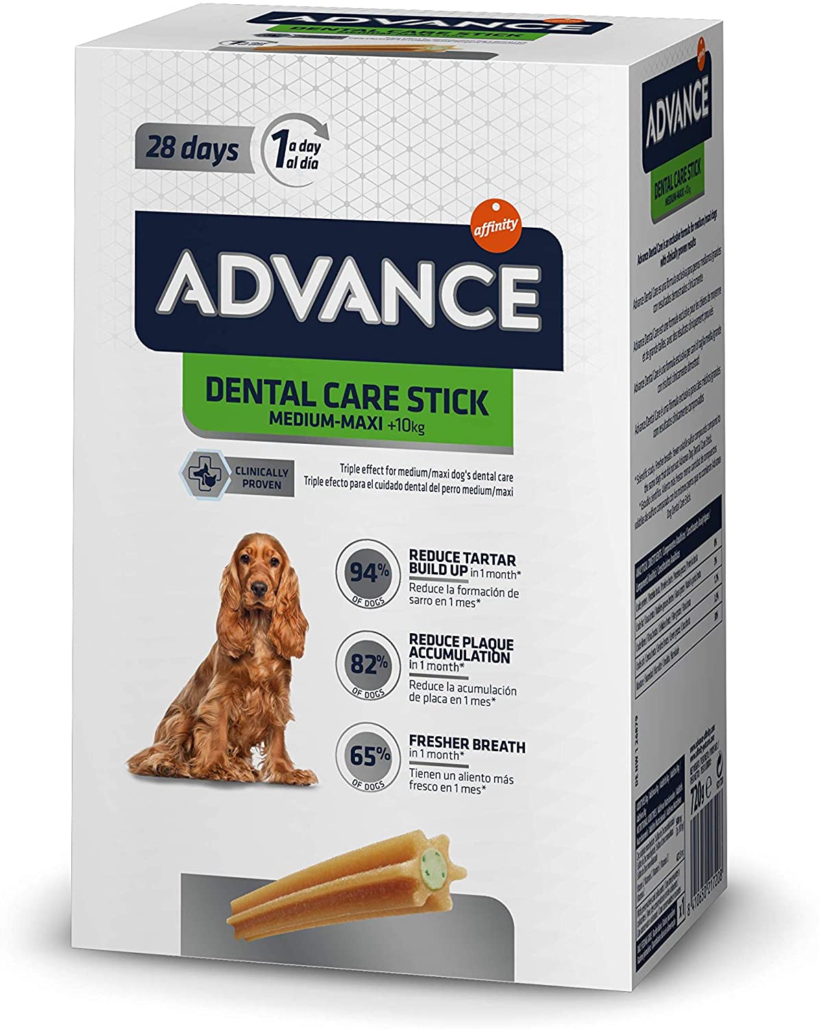  Advance Advance Snacks Dental Care Stick para Perro - 720 gr 