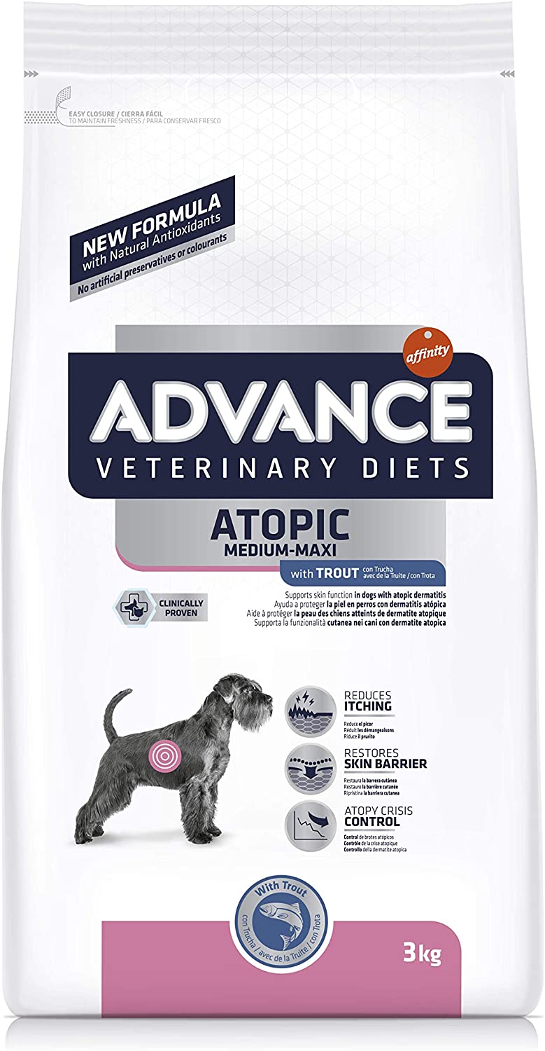  Advance Veterinary Diets Atopic Pienso para Perros - 3000 gr 