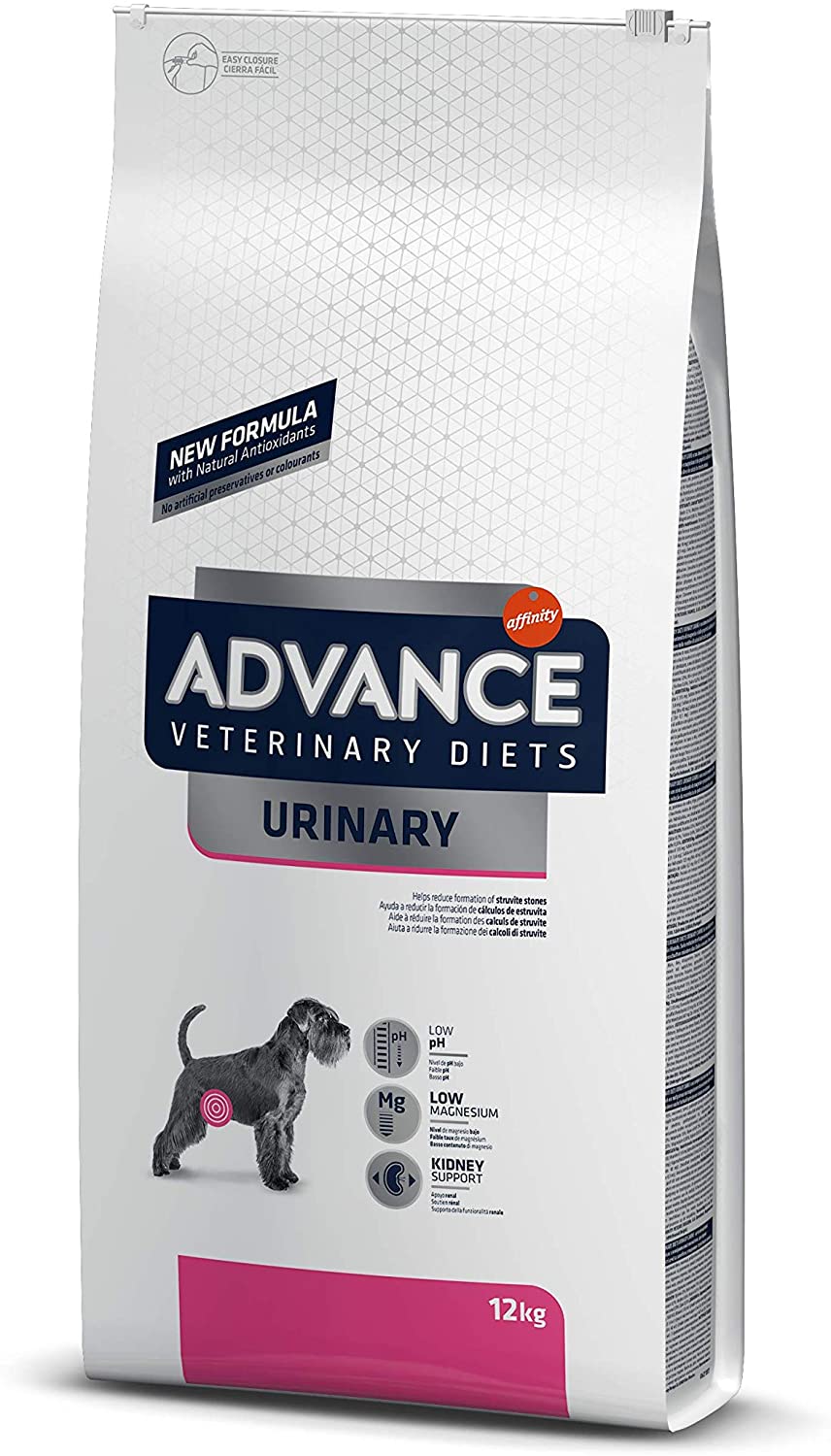  Advance Veterinary Diets Urinary Pienso para Perros con Problemas Urinarios 12 Kg 