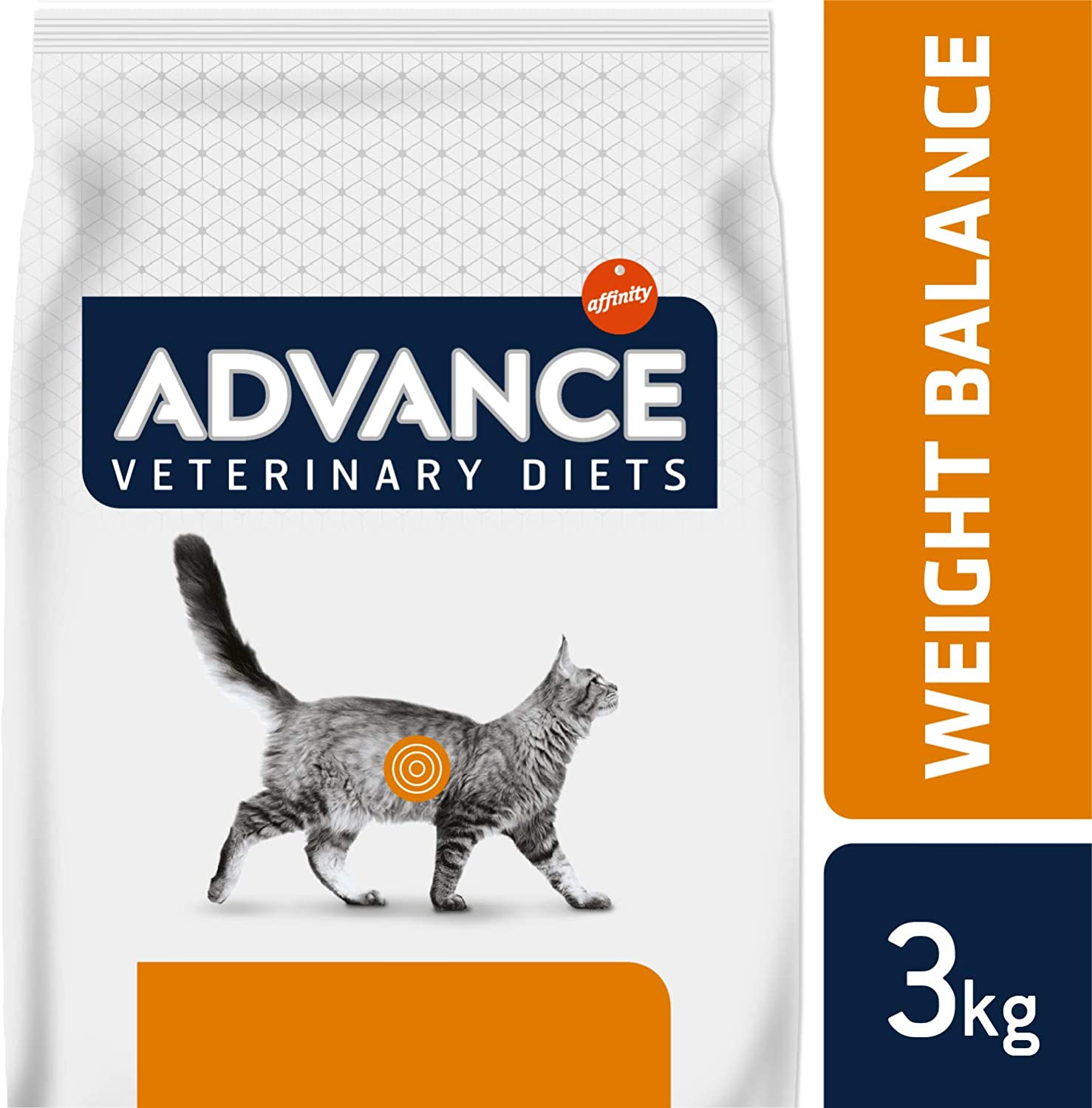  Advance Veterinary Diets Weight Balance - Pienso para gatos con tendencia a la obesidad - 3 kg 