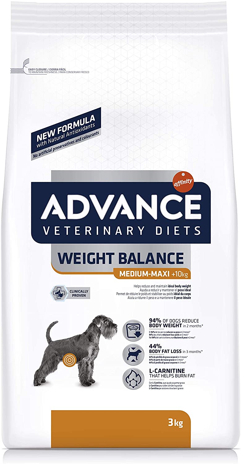  Advance Veterinary Diets Weight Balance Pienso para Perros - 3000 gr 
