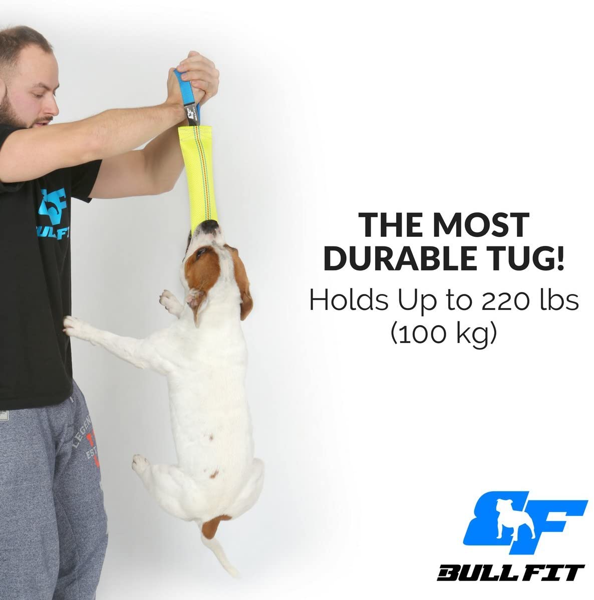  Bull Fit mordedor perro K9, 30 cm - Embutido de manguera, dummy y motivador canino resistente y duradero - juguetes para perros de entrenamiento 