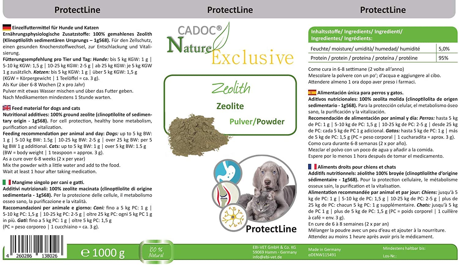  Cadoc - Nature Exclusive Zeolita 