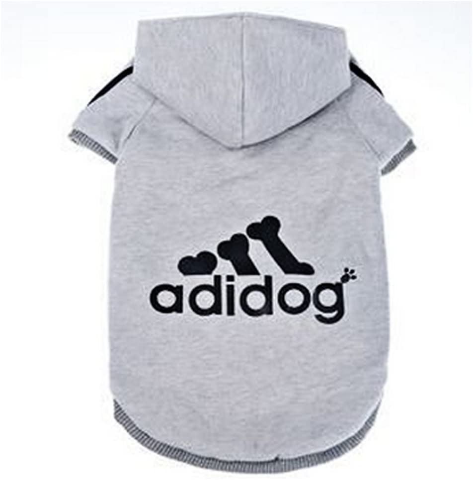  Eastlion Adidog grande perro abrigo de Sudaderas Ropa suéter mascotas Cachorro T Shirt 