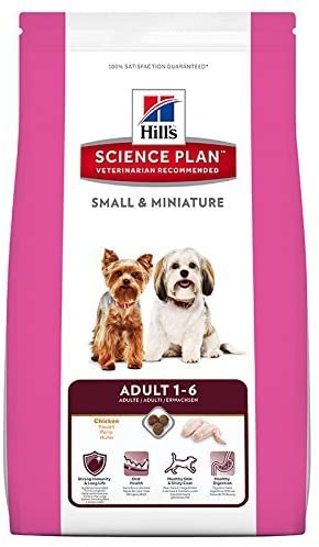  Hill`s Science Plan Alimento con Sabor a Pollo para Perros Adulto, Pequeño y Mini - 1,5 kg 