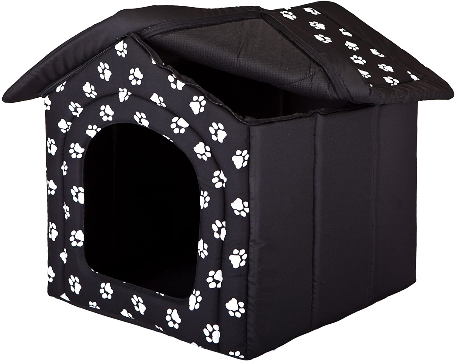  Hobbydog - Caseta para Perro, tamaño 3, Color Negro con Patas. 