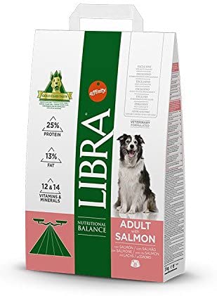  LIBRA - Pienso para Perros Adultos pequeños, medianos y Grandes salmón 