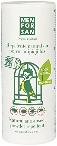  MENFORSAN Repelente Natural en Polvo Antipiojillos con Margosa - Pájaros 250 Grs 