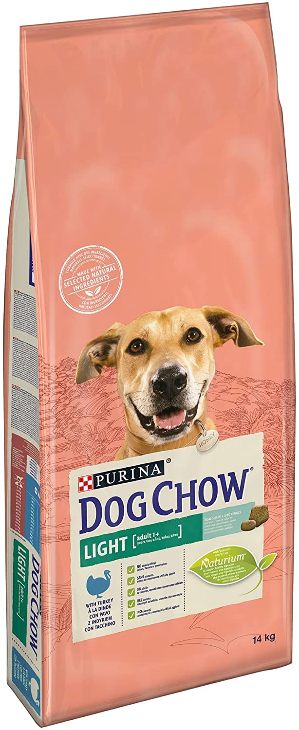  Purina Dog Chow Light pienso para Perro Adulto Pavo 14 Kg 