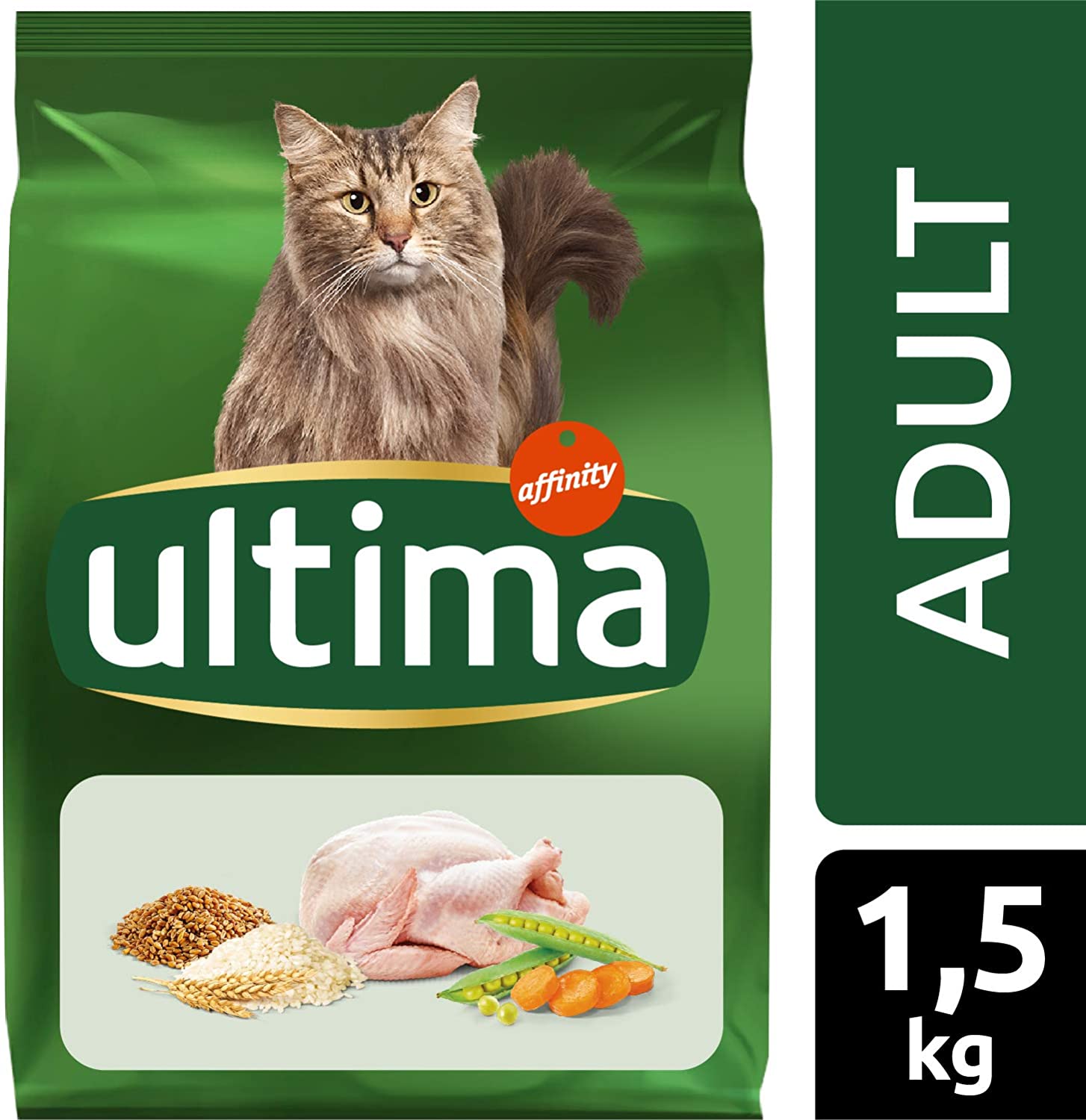  Ultima Pienso para Gatos con Pollo - 1.5 kg 