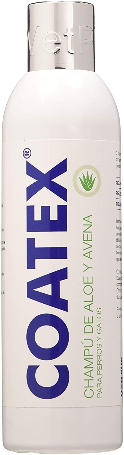  VETPLUS Coatex Champú Aloe y Avena - 500 ml 