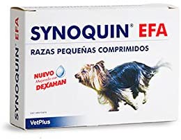 VetPlus Synoquin EFA Envase con 90 Comprimidos de Suplemento para Perros Razas Pequeñas 