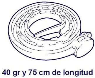  Zotal - Parasital Collar Antiparasitario de 75 cm para perros grandes 