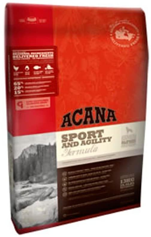  Acana Sport & Agility, Comida para Perros, Ingredientes Frescos, un saco, 11400 gr 