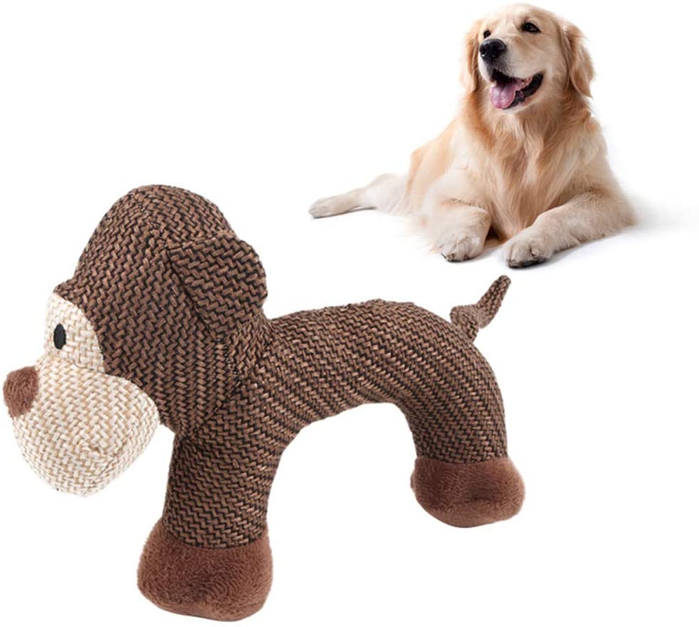  Accesorios para perro, elefante mono, forma de oveja de felpa, morder los dientes, limpieza de perros, juguete para mascotas – Oveja elefante 