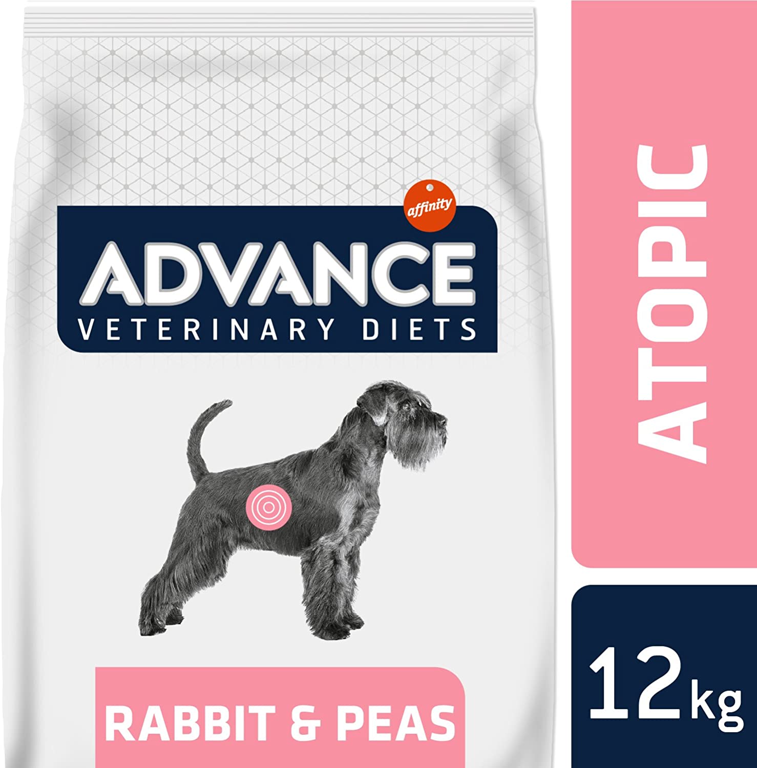  Advance Atopic Pienso para Perros con Conejo, Guisantes, 12 kg 