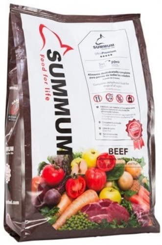  Alimento Summum - Summum Ternera Alimento 100% Natural, 1 Kg 