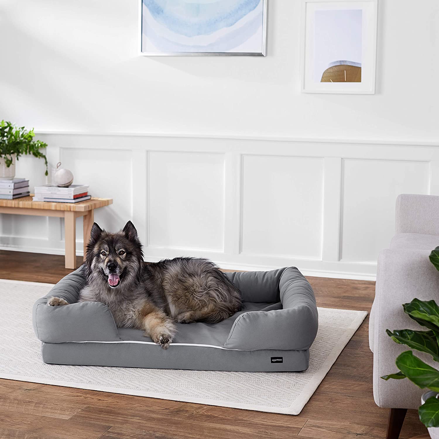  AmazonBasics - Sofá cama para mascotas, Grande 