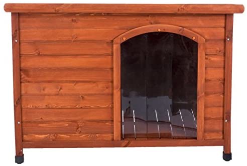  Caseta para perros de madera 104x66x70cm 