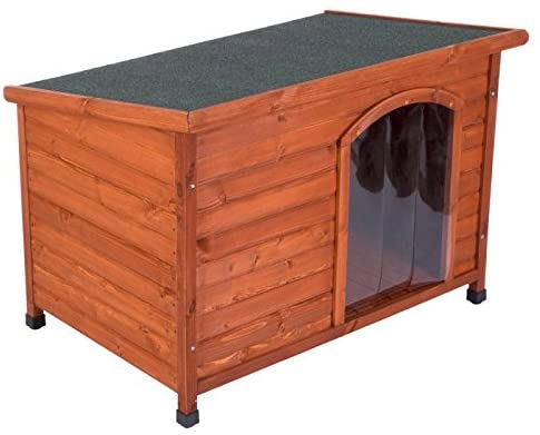  Caseta para Perros Woody con Puerta M: 104 x 66 x 70 cm (An x P x Al) 