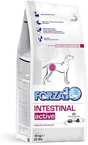  Fuerza 10 Active Line intestinal seco Perro kg 10 Cubos dietéticos para Perros, Multicolor, único 