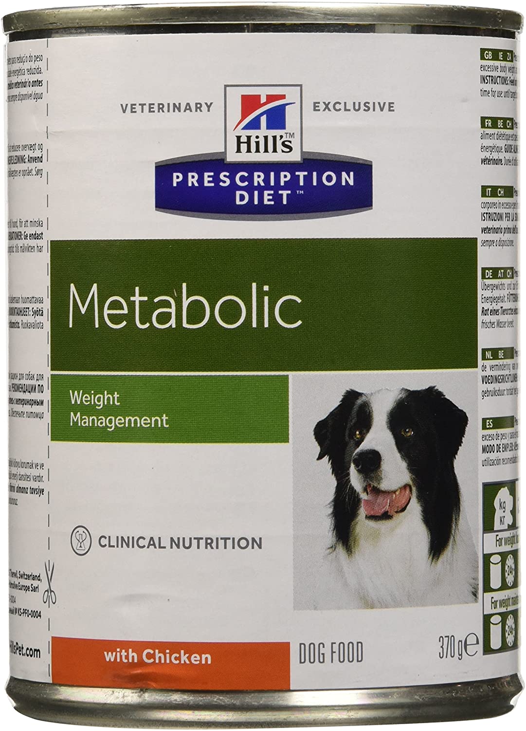  Hill's Canine Metabolic Advanced Weight Solution - 12 x 370 gr 