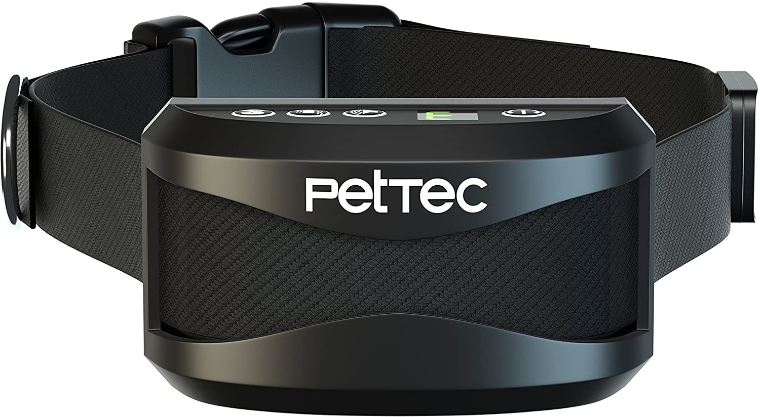  PetTec Collar de Perro con Entrenamiento de Vibración Automática y Sonido para Aprender y Dejar de Ladrar, Pilas Recargable de Larga Duración, Duradero y Resistencia a Cambios Climáticos IP65 