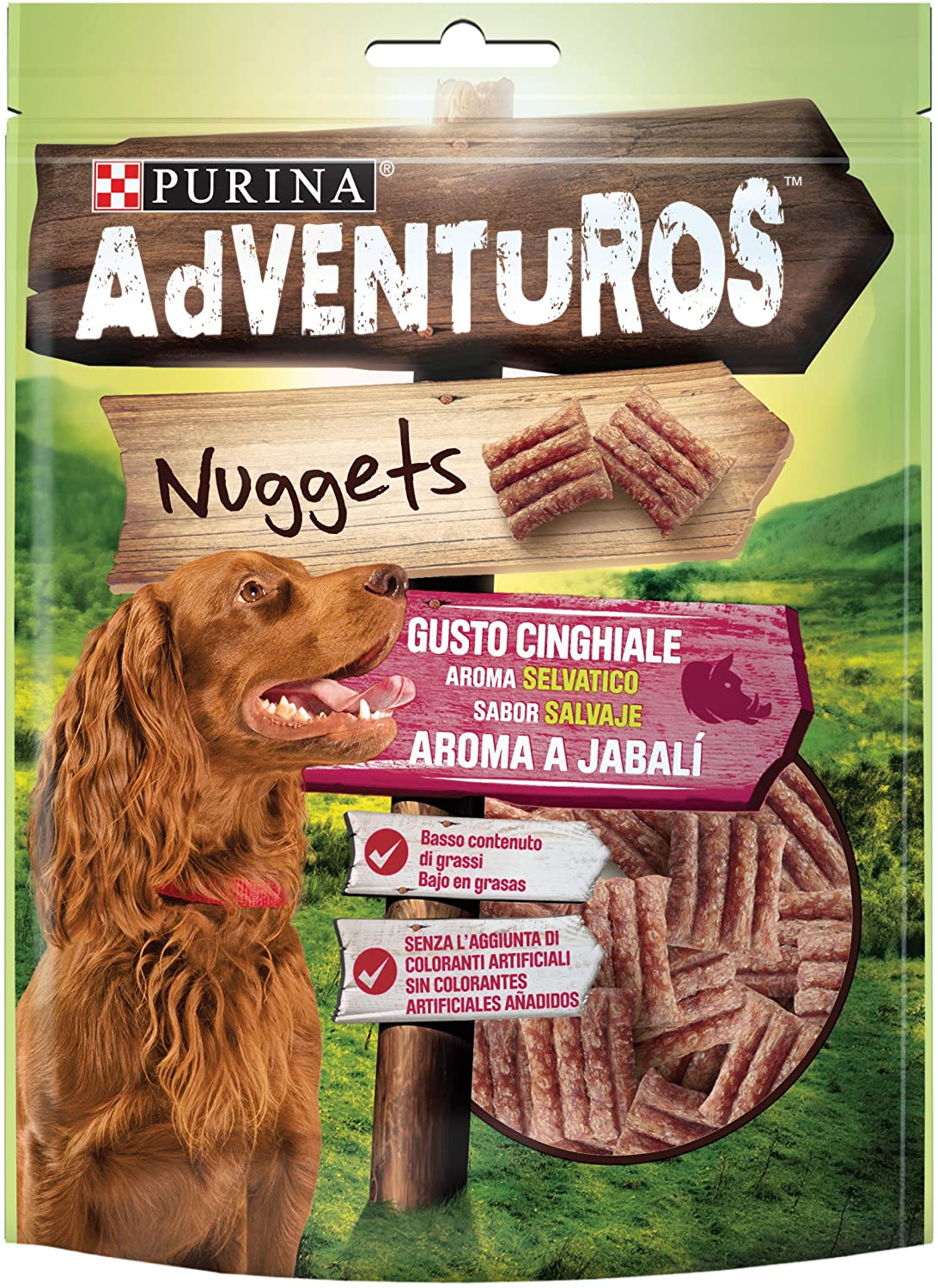  Purina Adventuros Nuggets golosinas y chuches para perros 6 x 90 g 