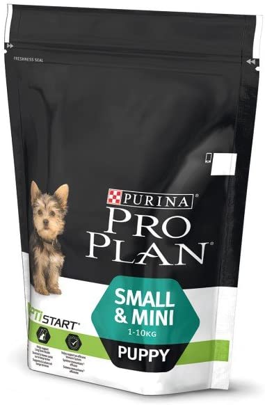  PURINA Pro Plan Comida Seco para Cachorros Pequeños y Mini con Optistart, Sabor Pollo - 700 g 