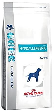  ROYAL CANIN Hypoallergenic seco Perro kg. 14 – Cubos dietetici para Perros 