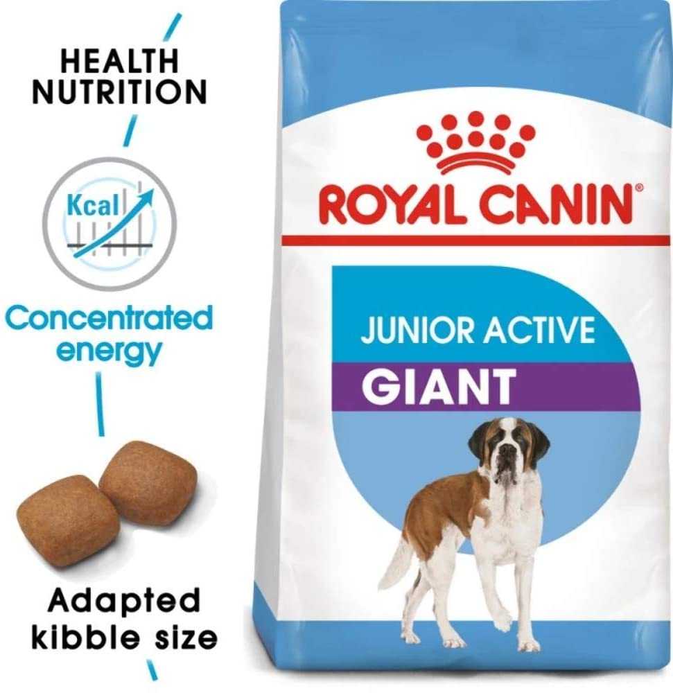  ROYAL CANIN Puppy/Junior Dry Dog Food Giant Active 8-18/24 Meses (>45 kg) 15 kg 