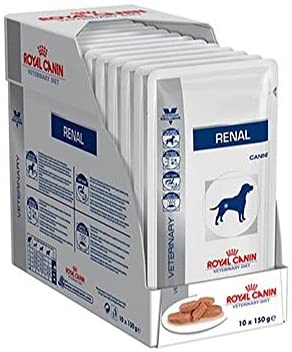  ROYAL CANIN Renal Cig Comida para Perros - Paquete de 10 x 150 gr - Total: 1500 gr 
