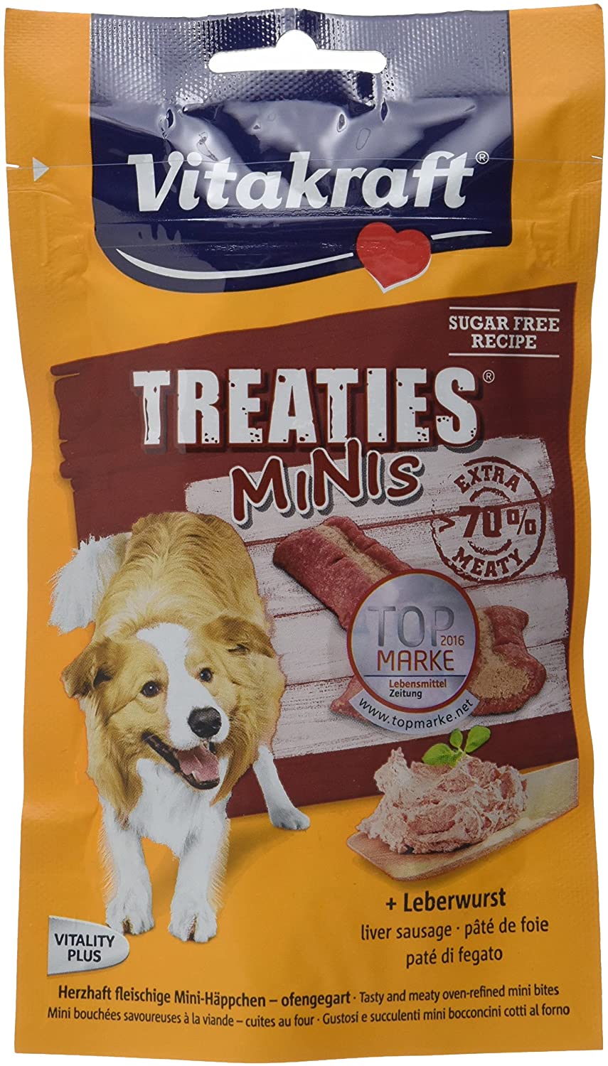  Vita Fuerza Perros Snack fleischige Happen Horno GEG Tipo Treaties Minis (8 x 48 g) 