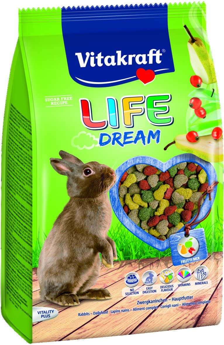  VITAKRAFT Vita Fuerza Principal Forro Conejos Enanos Life 