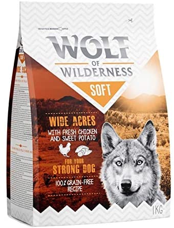  Wolf Of Wilderness Soft Wide Acres Pollo e Patete 1 kg 