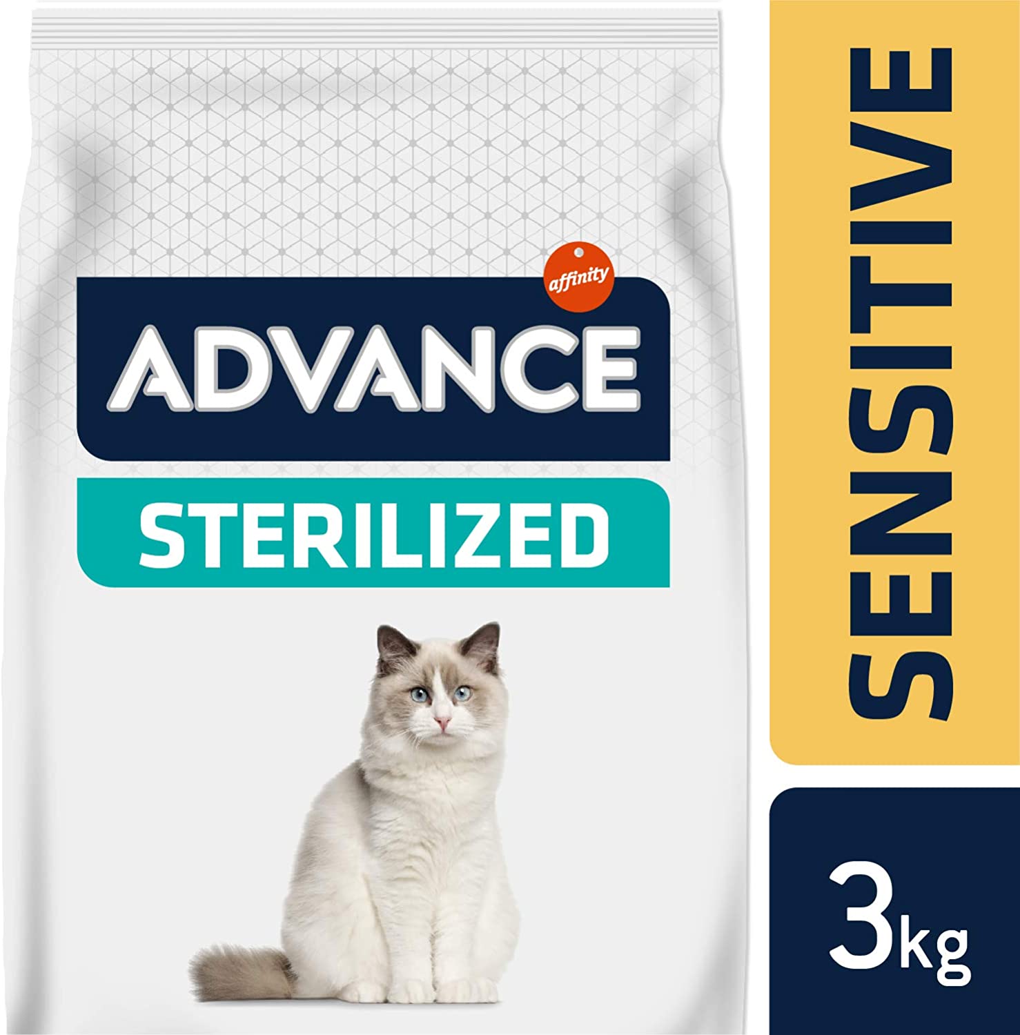  Advance Advance Sensitive Pienso para Gato Esterilizado Adulto con Salmón - 10000 gr 