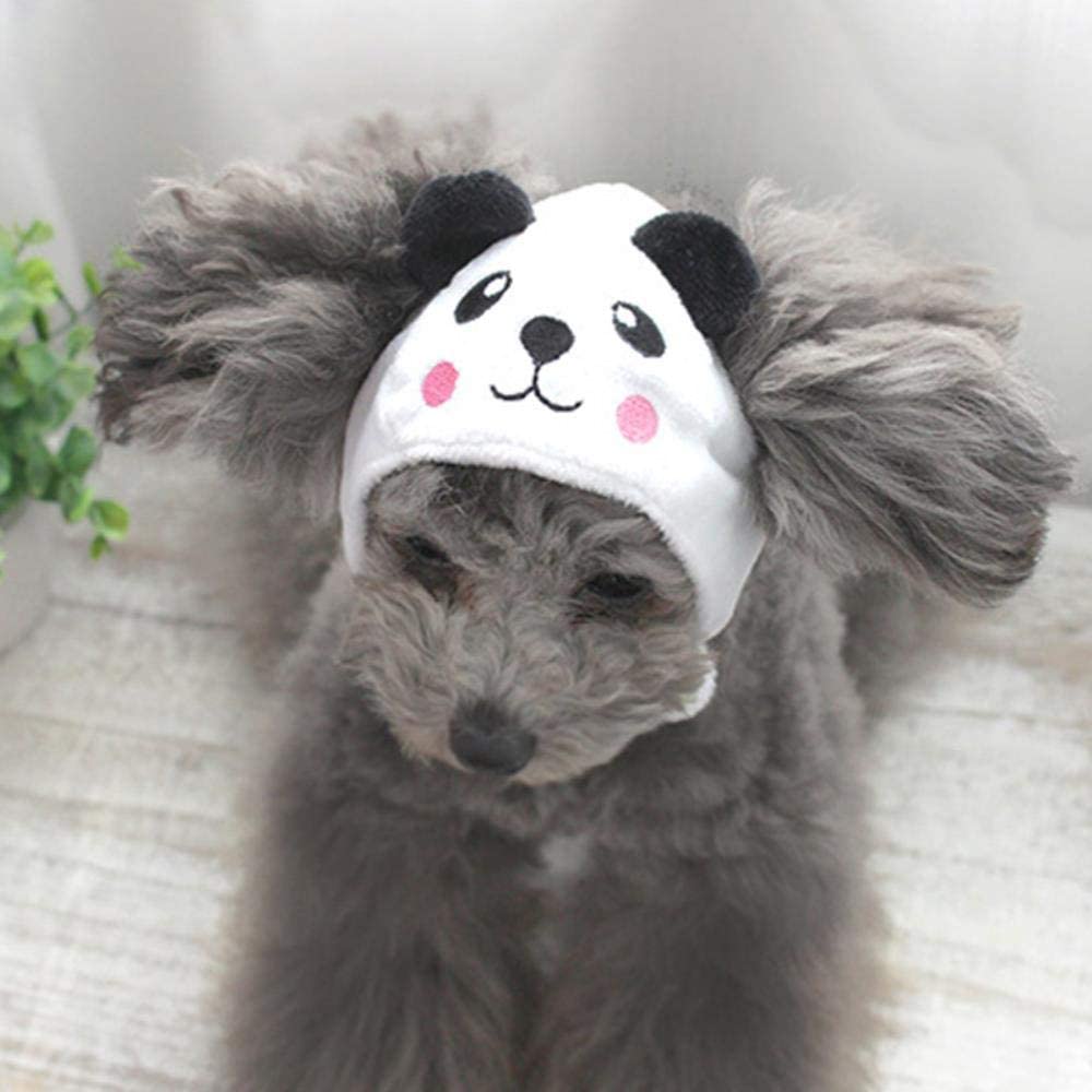  AFRUDDR Cute Pet Dog Hat Sombreros para Perros con Forma de Animal Accesorios para Perros Productos para Mascotas Funny Cosplay Pet Hat para Perros Chihuahua, Pollo, Cuello en M 27-34CM 
