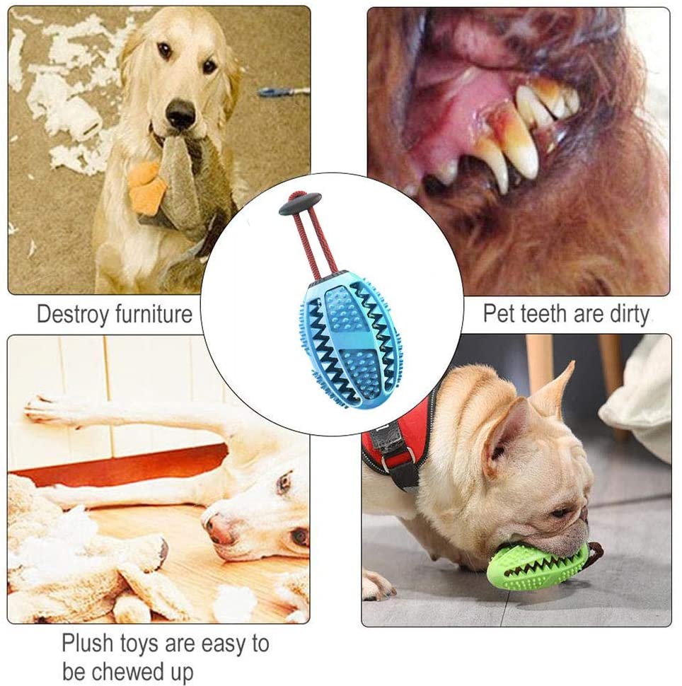  AIDIYA Cepillo de Dientes para Perros de, Cuidado Dental para Cachorros, Cepillo para Masticar, Juguetes eficaces para Limpieza de Dientes de Perro 