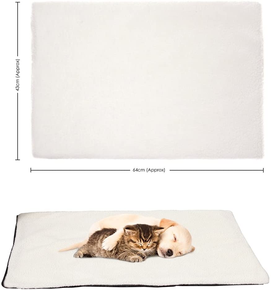  AIDIYA Manta Polar para Gato Perro Manta Suave para Sofá 65 x 45cm 