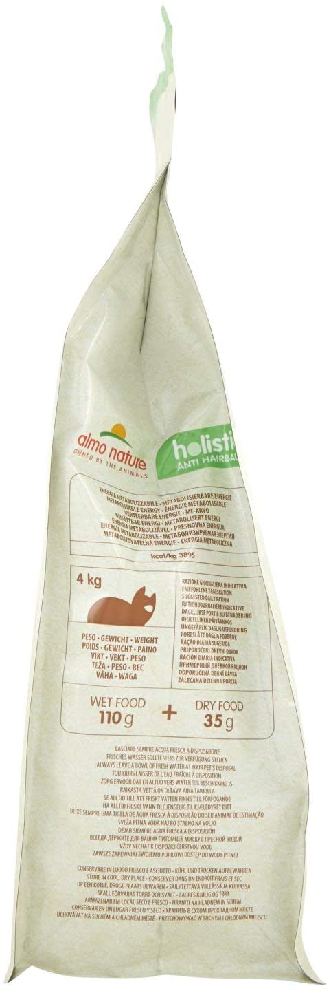  almo nature Cat Dry PFC Holistic Anti Hairball Pollo, 2 kg 