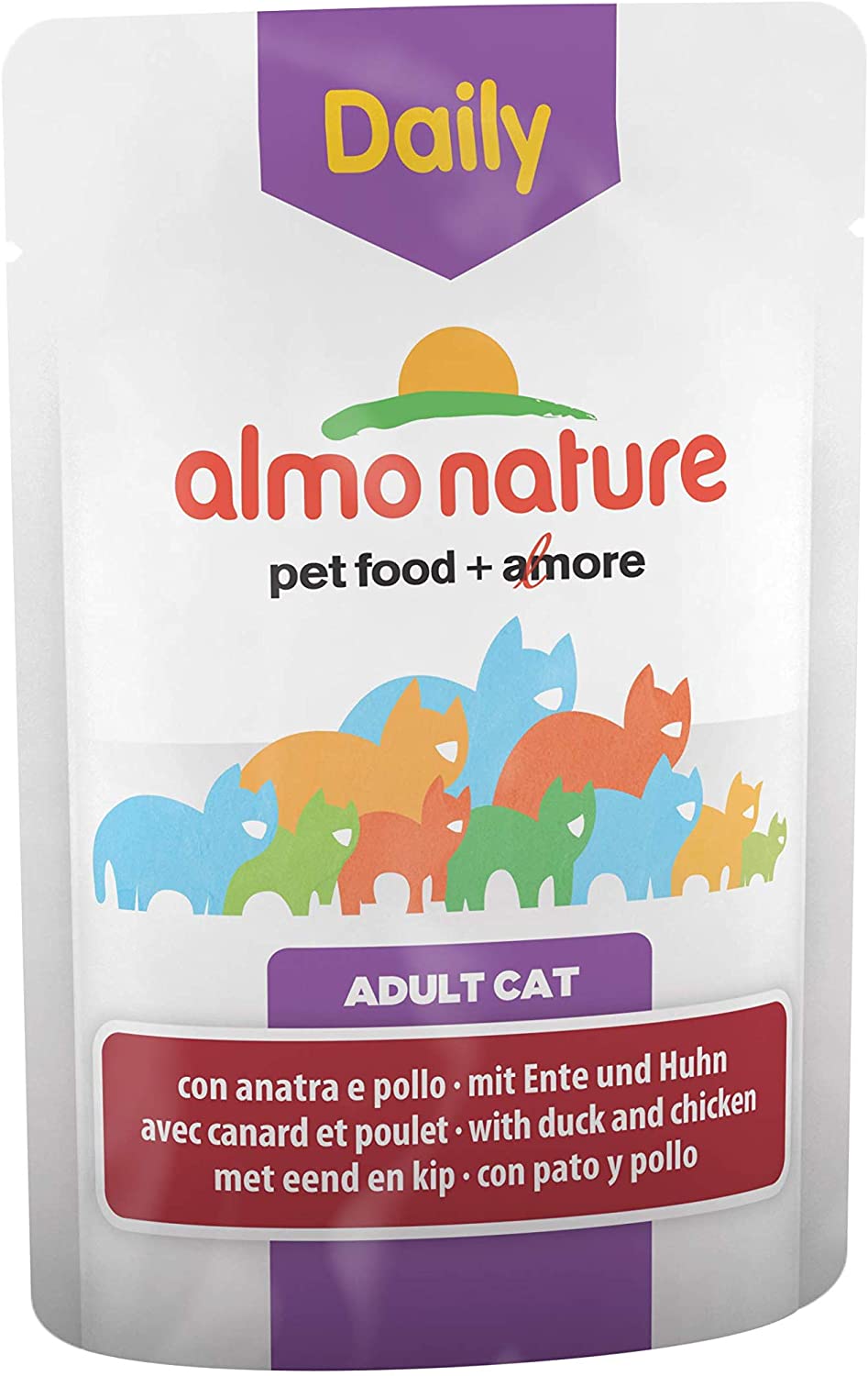  almo nature - Comida Diaria para Gatos con Pollo y 