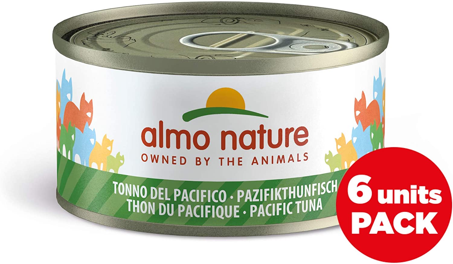  Almo Nature Legend Cat Pacific Tuna Mega Pack 6 x 70 g 