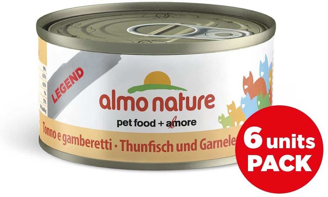  almo nature Legend Cat Tuna and Shrimps Mega Pack 6 x 70 g 