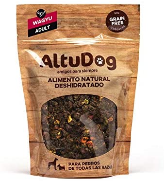  AltuDog Alimento Natural deshidratado Wagyu SIN Cereales Adult 500g 