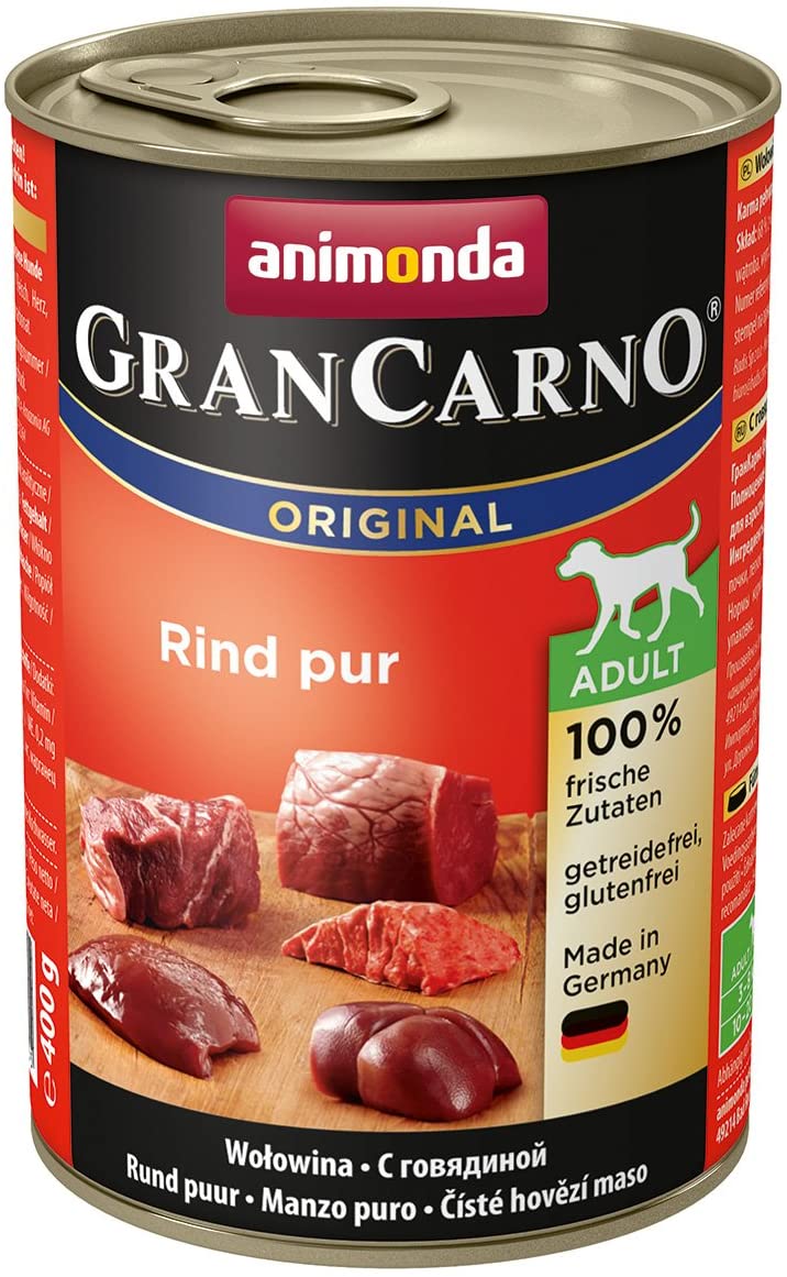  Animonda, Gran Carno, Comida para perros, Pack de 6 