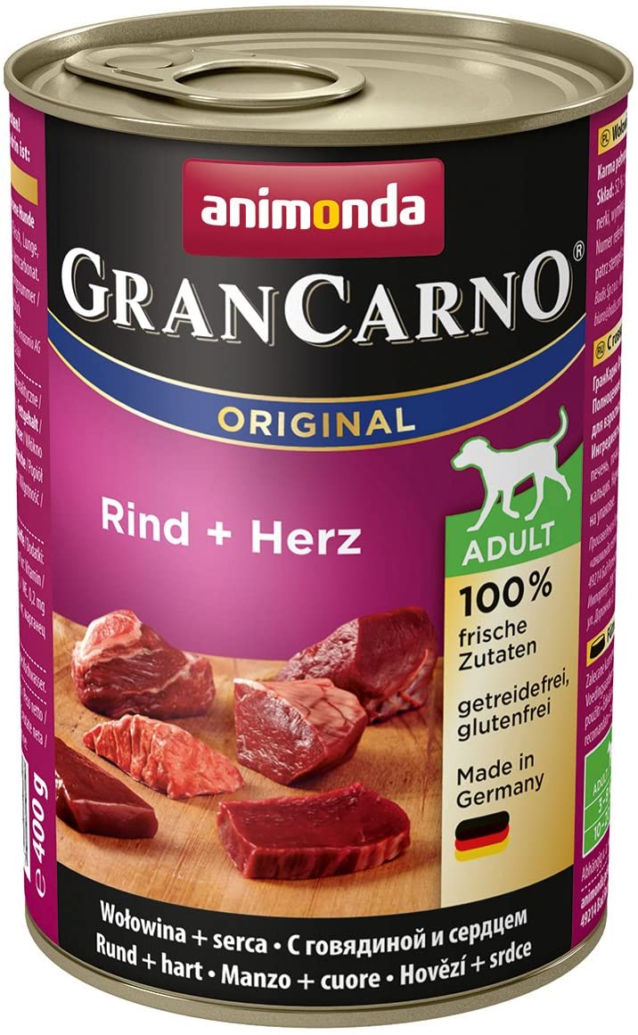  Animonda, Gran Carno, Comida para perros, Pack de 6 