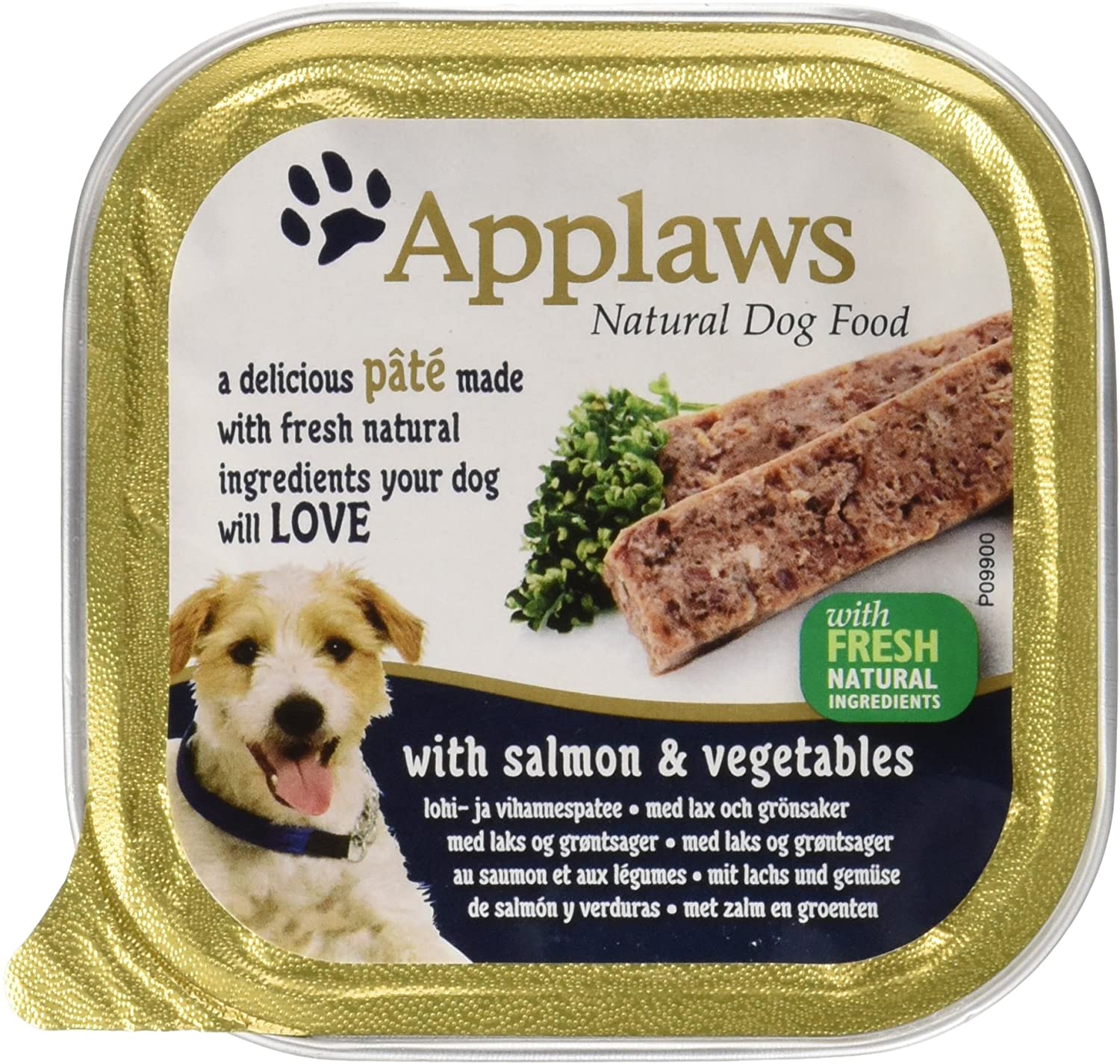  Applaws Dog Salmón Verduras Paté 150 gr 