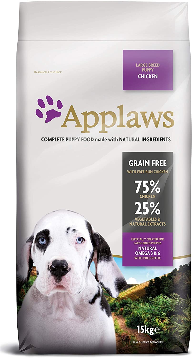  Applaws - Pienso para Perros Perro Puppy Raza Grande Pollo 