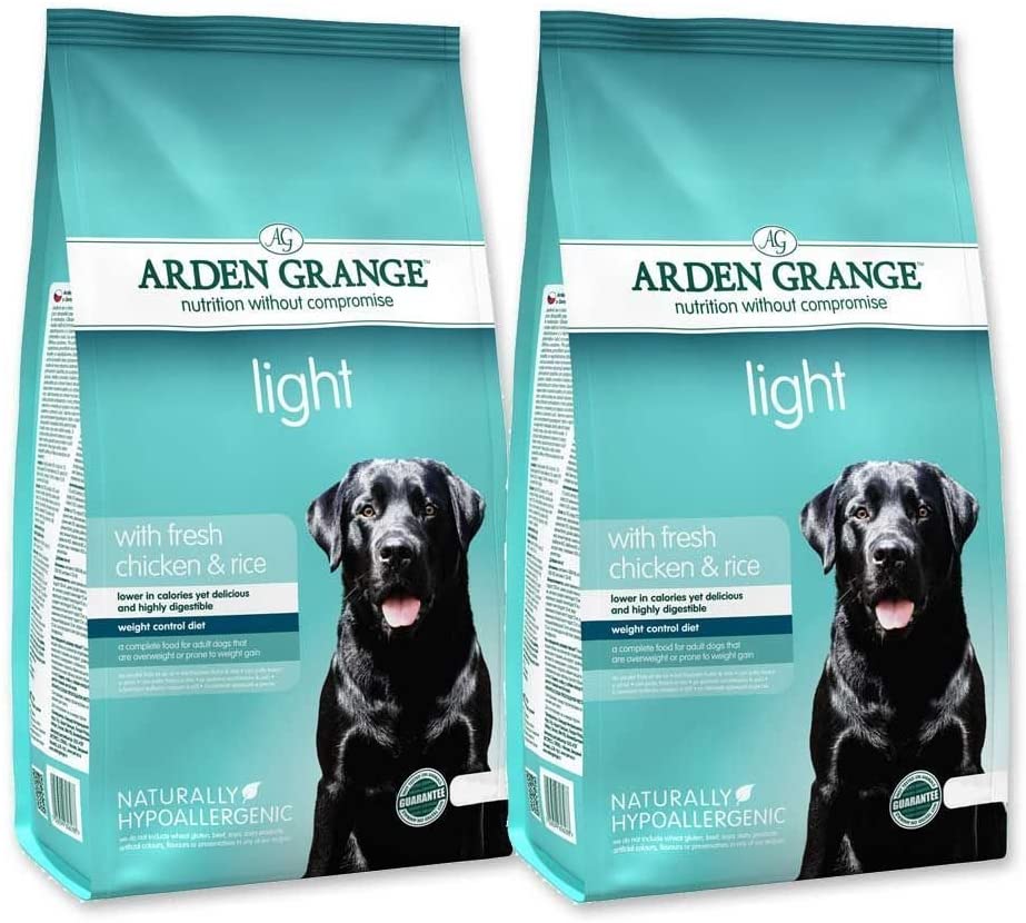  Arden Grange - Pollo y arroz para adultos con comida seca para perros 