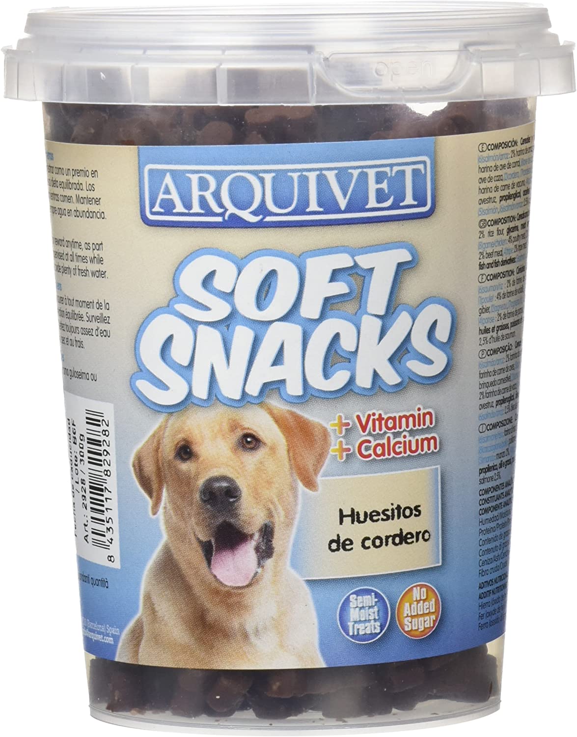  Arquivet Soft Snacks huesitos Cordero 300 grs - 340 gr 